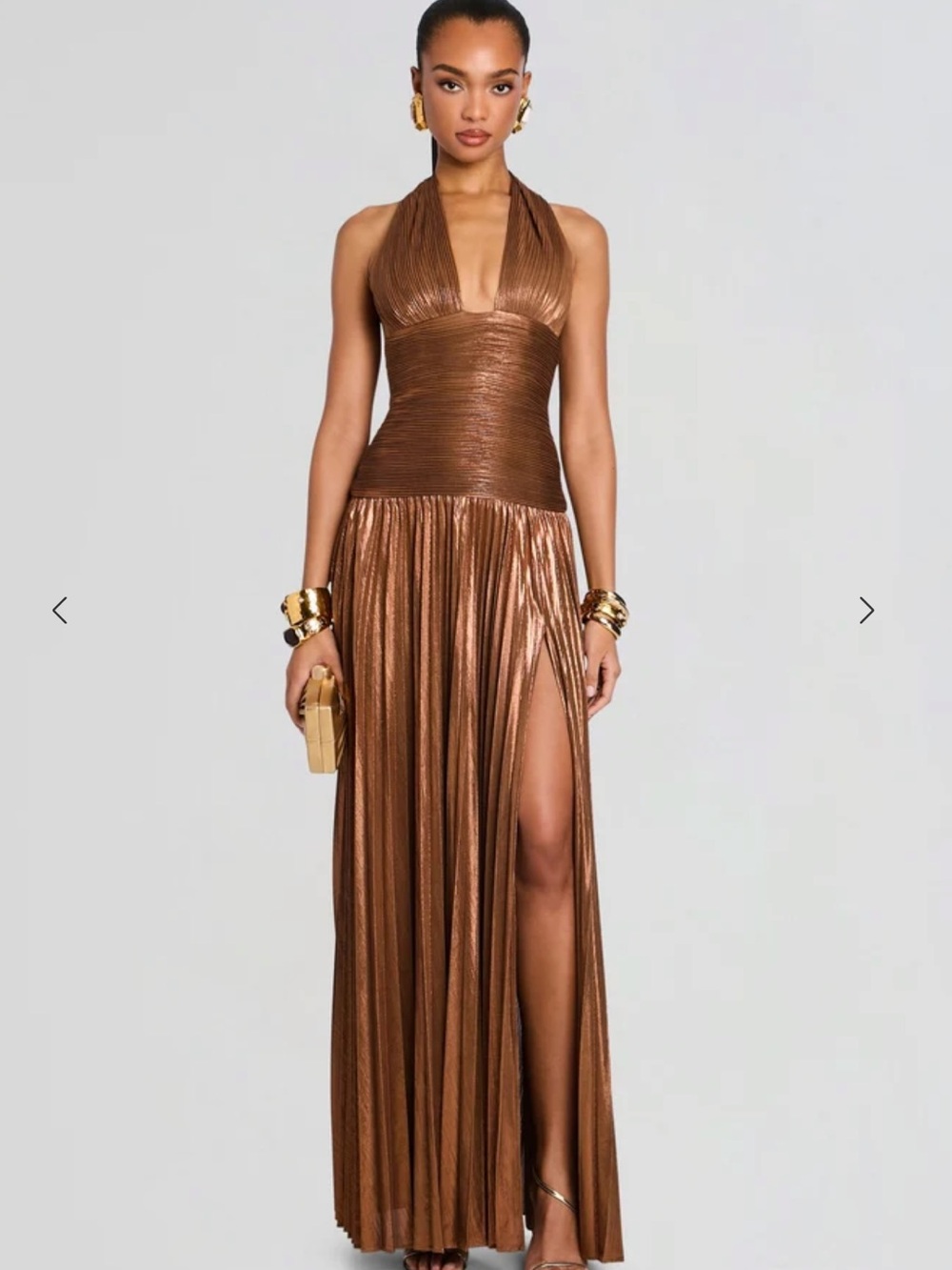 Retrofete Orlina Dress in Sepia